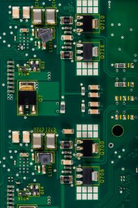 copper on printed circuit board